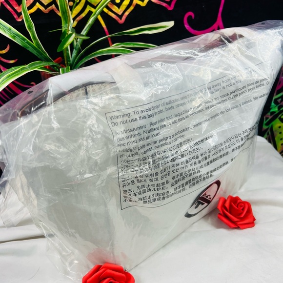 MK Jet Set Large Logo Shoulder Bag-WHITE - Picture 7 of 7